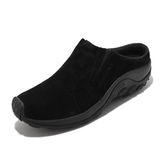 Merrell 1TRL Jungle Slide 全黑 黑 皮革鞋面 麂皮 懶人鞋 限量 【ACS】 ML003297