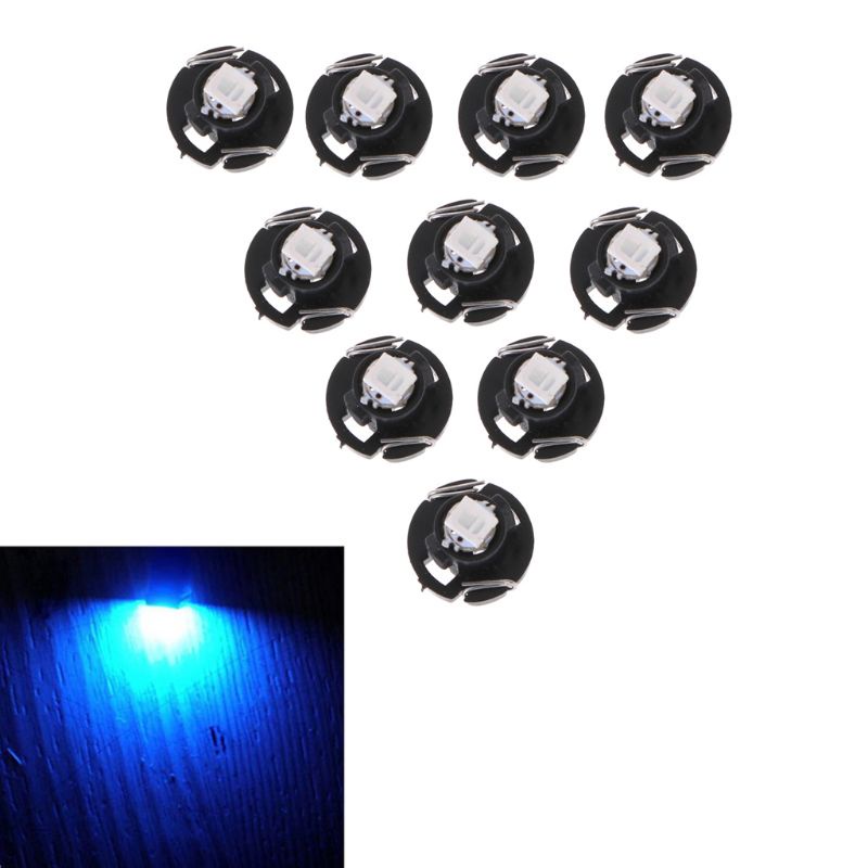 Edb* 10 件 T3 T4 2 T4 7 5050 1 SMD 12V LED 汽車儀表燈儀表儀表板燈