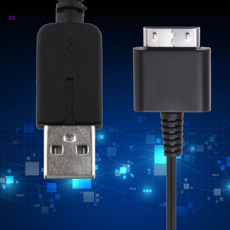 Dou 充電數據傳輸線 USB 2 0 適用於 Psp Go Psp-N1000 N1000 轉 PC 線