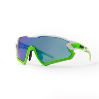 【路達自行車衣百貨】ENVIS TRANSFORM(幻變)偏光運動眼鏡-螢光綠