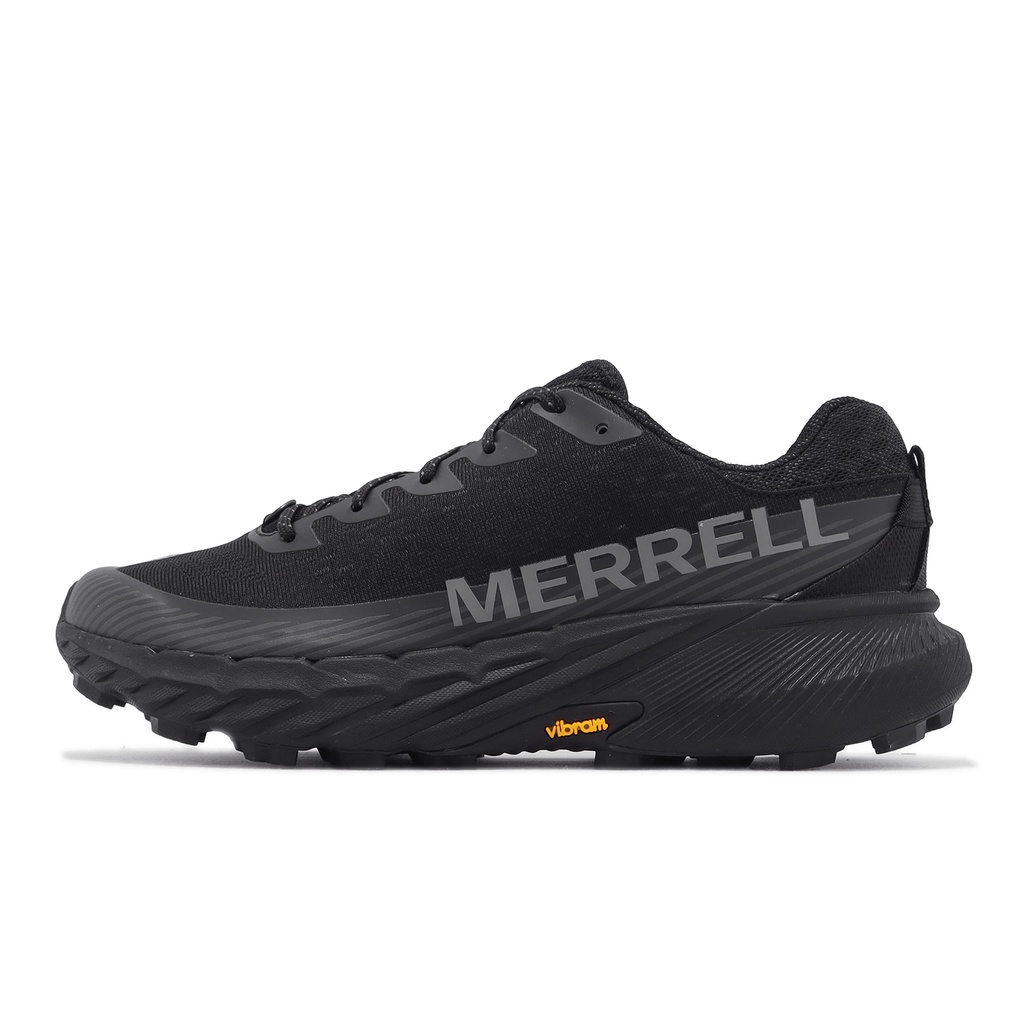 Merrell 戶外鞋 Agility Peak 5 全黑 黑 黃金大底 戶外機能 工裝 登山 男鞋 ML068045