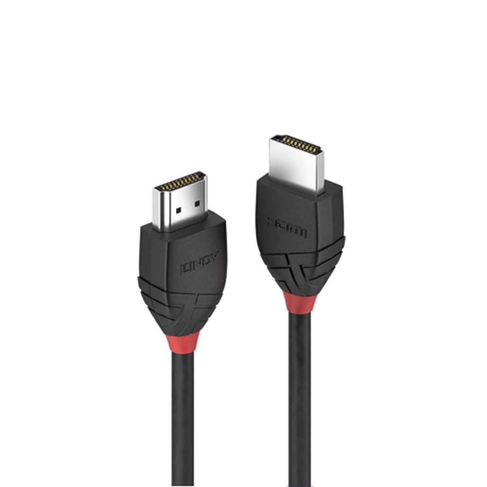 【LINDY 林帝】BLACK LINE HDMI 2.0 Type-A  公-公 傳輸線-1M [36471]