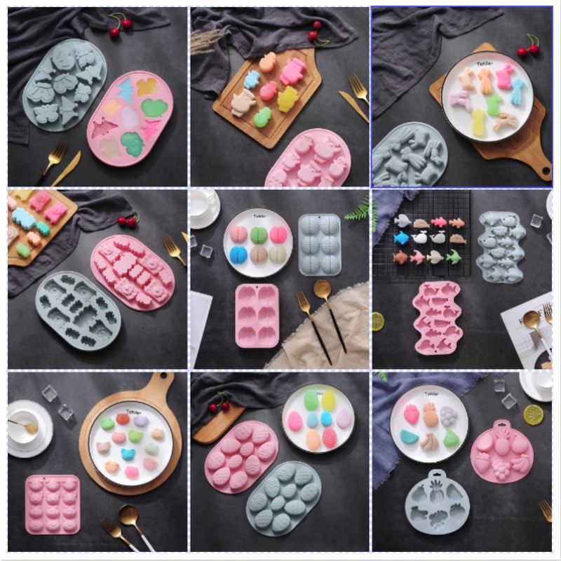 10孔復活節彩蛋萬聖節禮物巧克力矽膠模具diy節日烘焙模具手動烘焙工具
