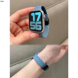 適用於Apple Watch 一體錶帶 矽膠一體表帶 女士錶帶 矽膠錶帶 4 5 6 7代 41mm 45mm 44mm