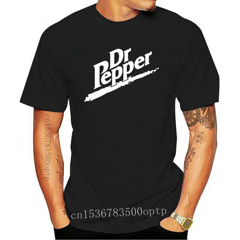 Dr Pepper 90S 男式黑色 T 恤服裝 4XL、5XL、6XL