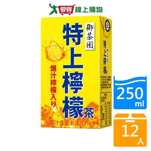 御茶園特上檸檬茶TP250ml x12入【愛買】