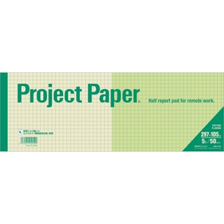 okina project paper pad筆記本/ A4*1/2/ 直橫線條/ 50枚/ 限定 eslite誠品