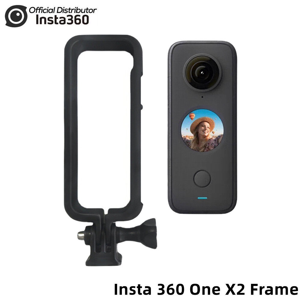 全新適用於 Insta 360 One X2 配件保護框邊框外殼適配器支架,適用於 Insta360 運動相機 VP60