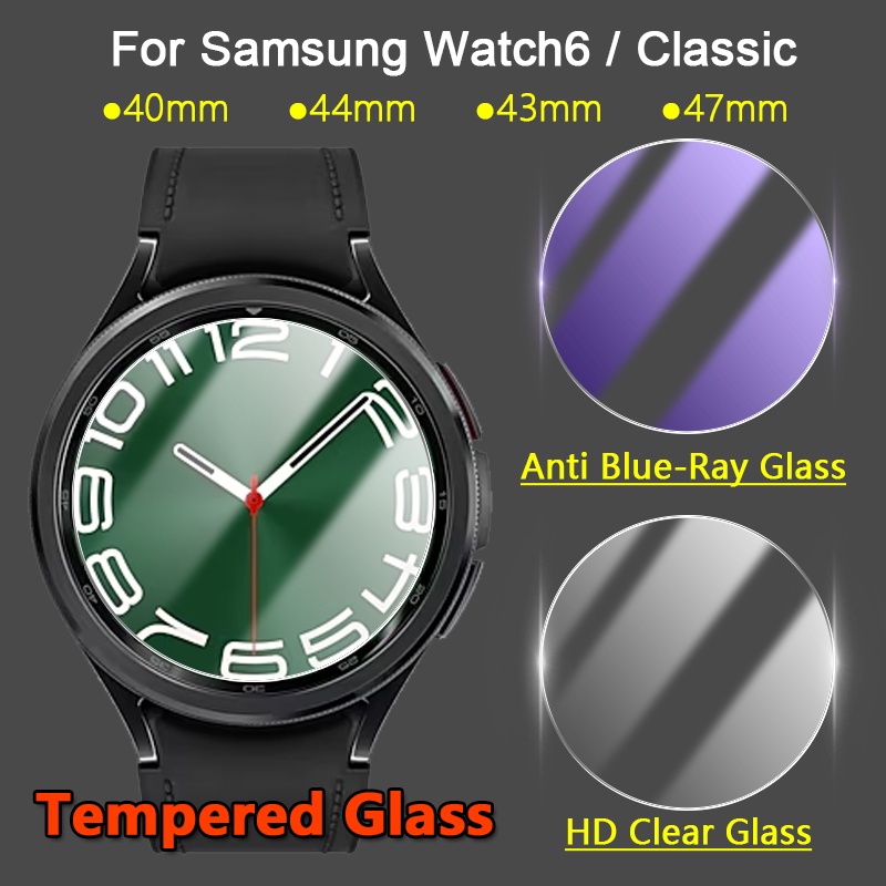 SAMSUNG 適用於三星 Galaxy Watch6 Classic Pro 40 44 43 47mm 2.5D 高