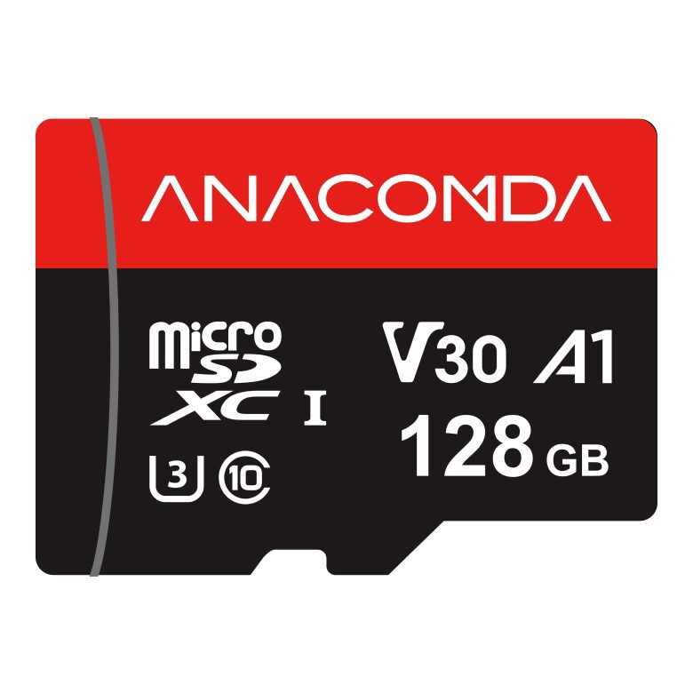 ANACOMDA 巨蟒 Explorer MicroSDXC 記憶卡(128GB/附SD轉接卡)[大買家]