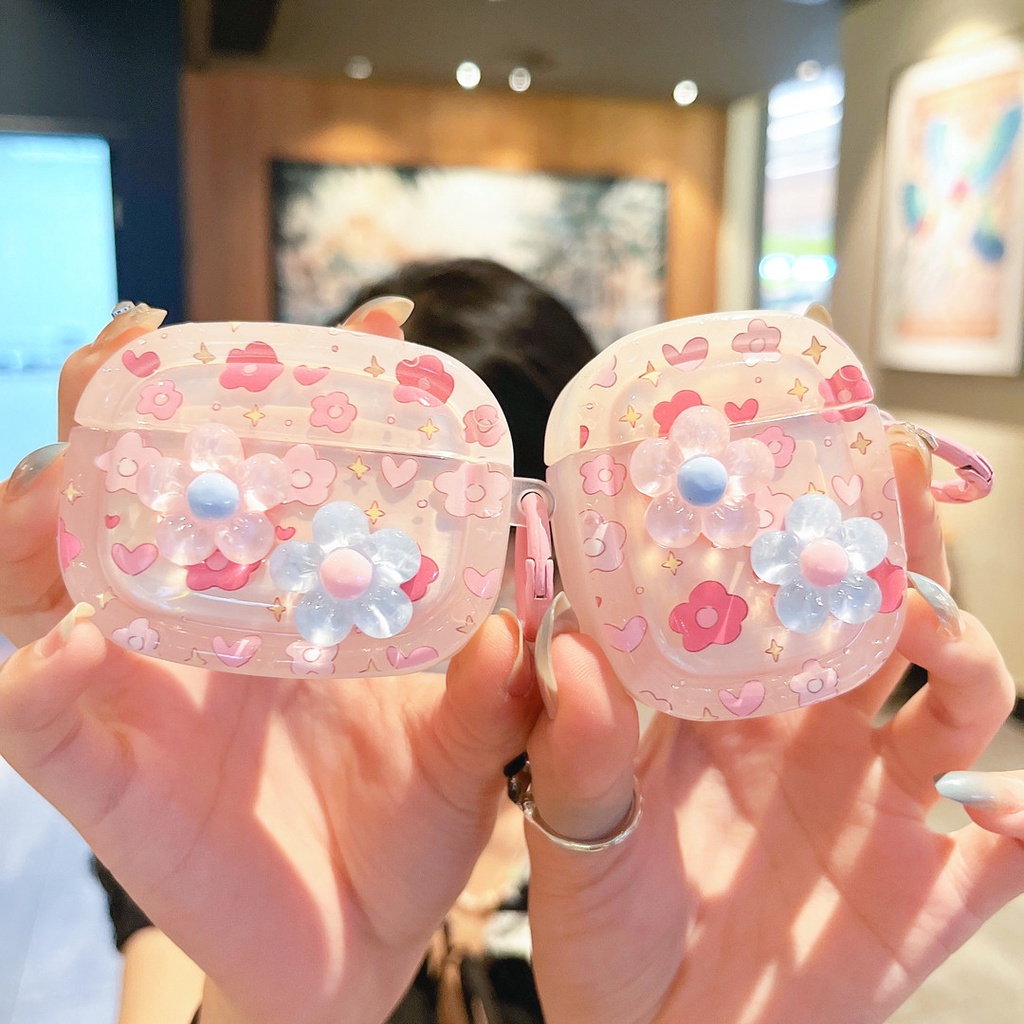 青蛙花花 適用於 AirPods Pro 3 2 AirPods3 AirPods2 耳機保護套 保護殼 防摔套 耳機套