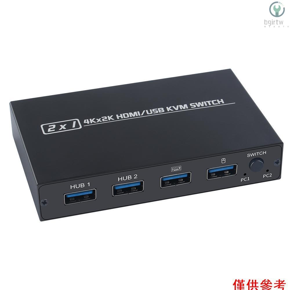 艾邁視 (AIMOS) AM-KVM 201CL HDMI/USB 二進一出KVM切換器  兩臺主機共享一臺顯示器/一套