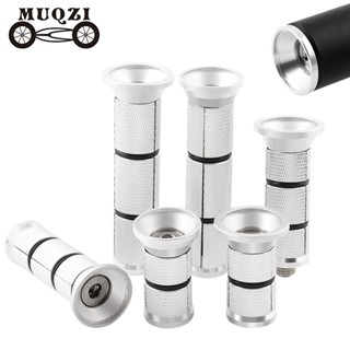 MUQZI 前叉轉向器 28.6mm 31.8mm 擴展器自行車耳機桿延長器碳纖維合金前叉膨脹壓縮塞