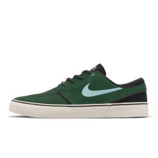 Nike 滑板鞋 SB Zoom Janoski OG+ 綠 白 麂皮 男鞋 休閒鞋 【ACS】 DV5475-300