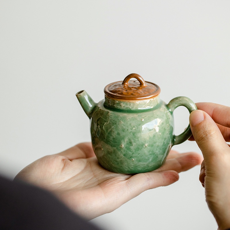 結晶釉家小藝壺【化雲】過濾茶壺中式功夫茶具陶瓷茶水壺沖茶器