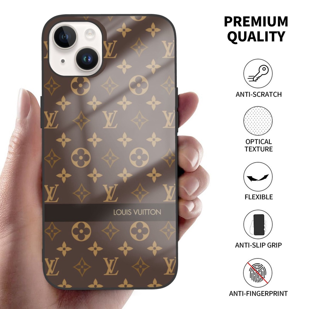 Lv 時尚奢華高品質手機殼保護套適用於 IPhone 15 14 13 12 11 Pro Max Mini