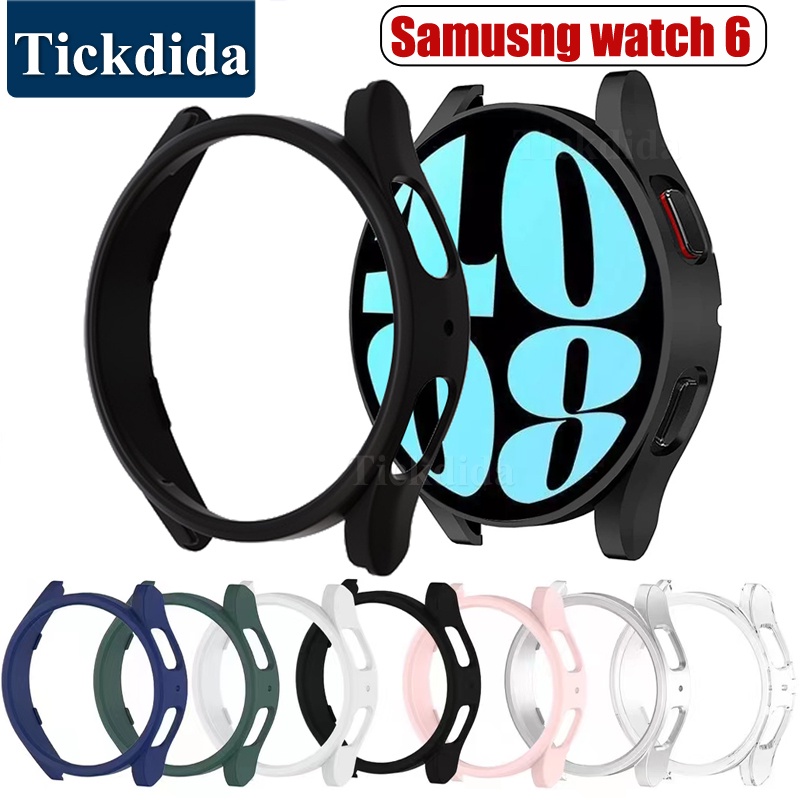 SAMSUNG 三星 Galaxy Watch 6 保護套 40 毫米 44 毫米手錶 5 Pro PC 保護殼適用於手