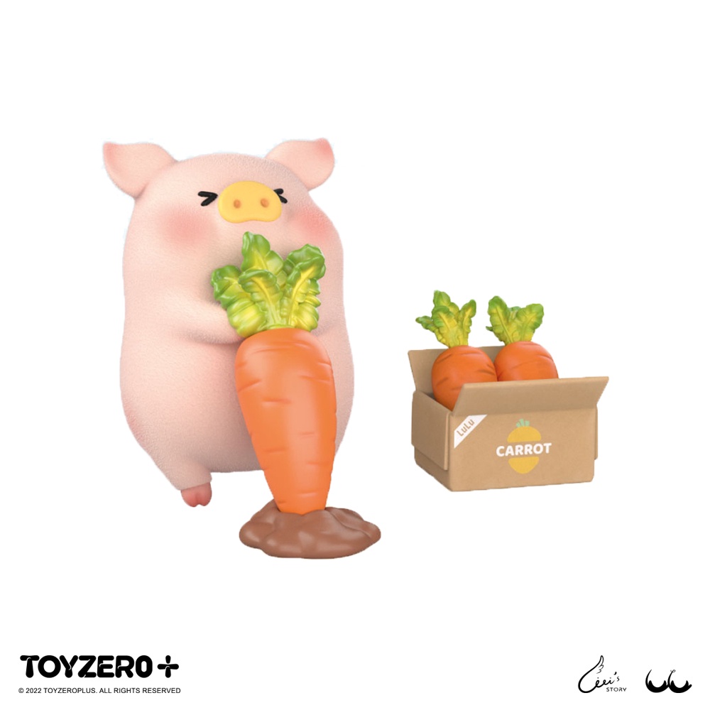 【TOYZEROPLUS】罐頭豬LuLu 農場系列公仔盒玩(單入隨機款) TAAZE讀冊生活網路書店