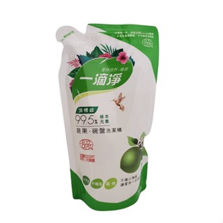 一滴淨食品用洗碗精補充包-檸檬(800g)[大買家]