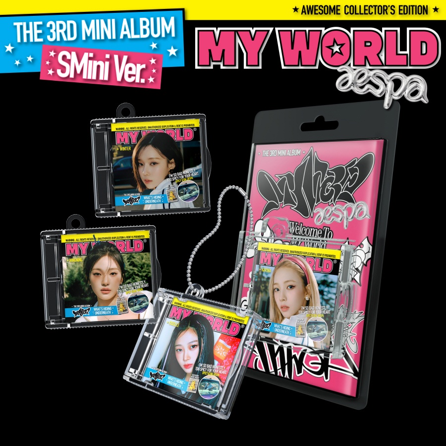 (SMini Ver.) aespa - 3rd mini album [MY WORLD]