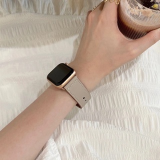 APPLE WATCH錶帶 iwatch真皮錶帶 愛馬仕同款錶帶 適用iwatch8SE7654321代