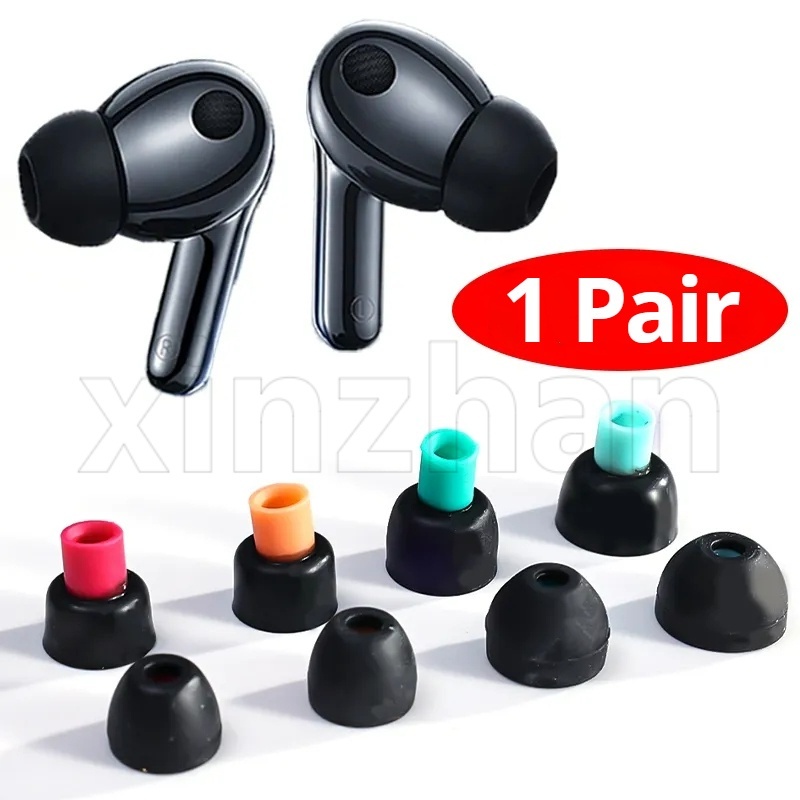 1 對舒適降噪墊耳塞/耳機配件/耳塞兼容索尼耳機/替換軟矽膠耳塞