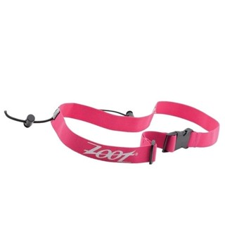 【ZOOT】號碼帶Race Belt-粉紅(路跑,三鐵,腰部,馬拉松,自行車)