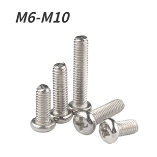 304不鏽鋼十字圓頭M6/M8/M10 加長螺絲