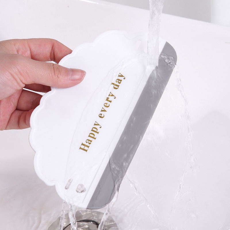 [CoCo家居] 迷你檯面刮水板 小刮水器 浴室擦玻璃神器 矽膠清潔地刮衛生間洗手檯