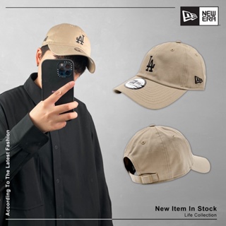 New Era 帽子 Classic MLB 男女 卡其棕 基本款 洛杉磯道奇 LA 【ACS】 NE12712416