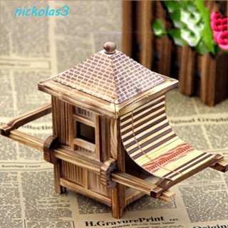 NICKOLAS模擬模型優雅迷你官方轎子兒童玩具耐磨手提木製工藝品