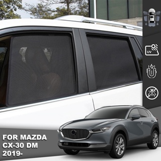 MAZDA 適用於馬自達 CX-30 DM 2020 2021 2022 2023 2024 CX30 磁性汽車遮陽板前