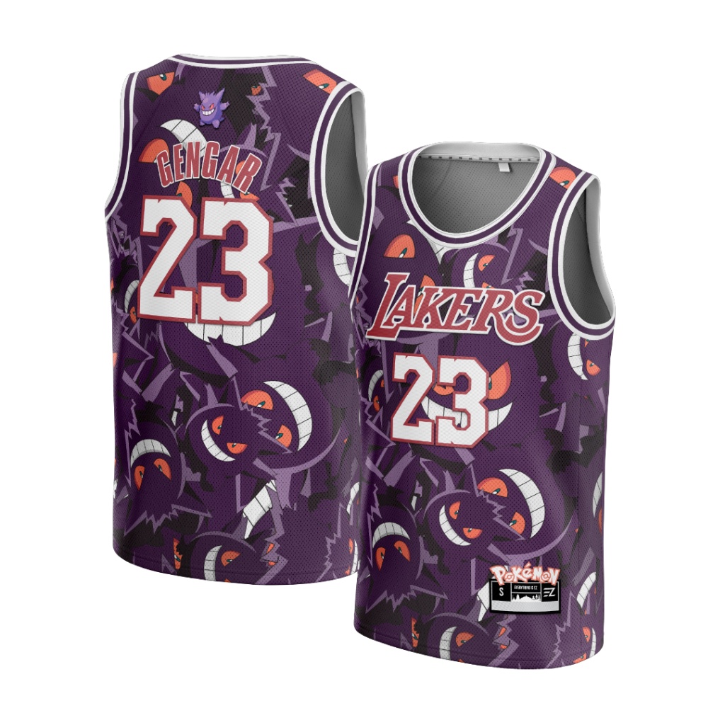 耿鬼球衣洛杉磯湖人隊 23 定制紫色勒布朗詹姆斯詹姆斯搖擺人籃球 NBA 球衣 T 恤上衣服裝