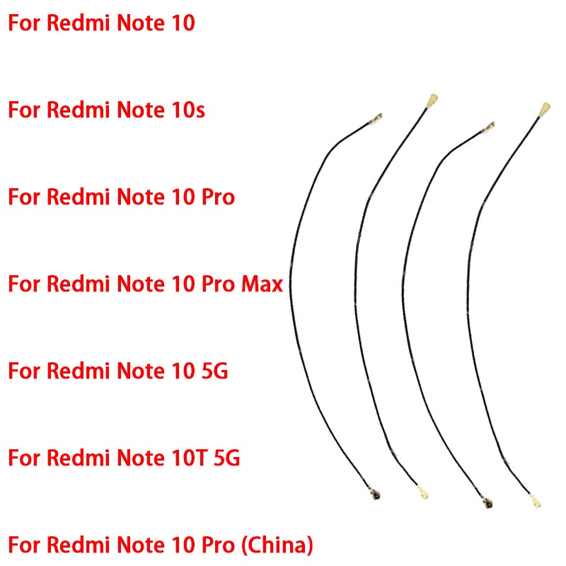 XIAOMI 適用於小米 Redmi Note 10 10Pro Max 10S 10T 4G 5G 信號 Wifi 連