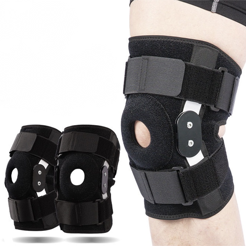 鉸鏈護膝穩定支撐膝蓋疼痛緩解運動健身房防護裝備