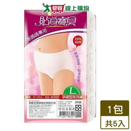 貼身寶貝 孕婦型專用免洗褲(L/XL)【愛買】