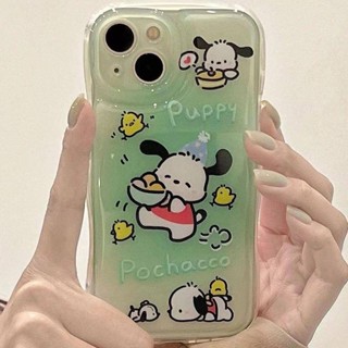 【薄荷綠帕恰狗】蘋果15/14promax手機殼iPhone13pro全包11/12透明xs/xr氣墊78