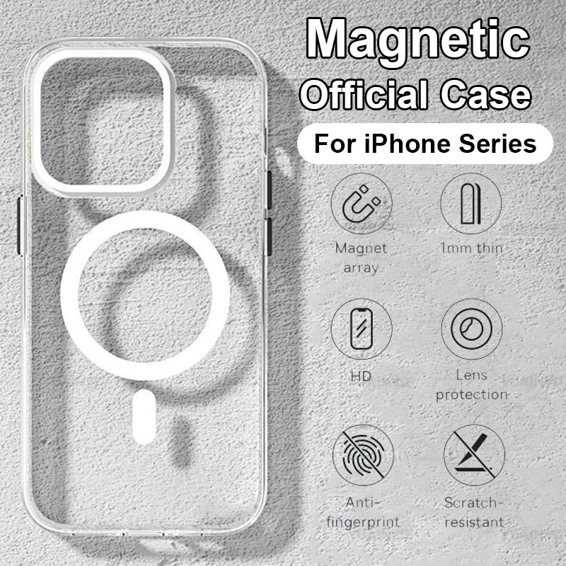 適用於 Magsafe 磁性無線充電盒適用於 iPhone 14 13 12 11 Pro Max Mini X Xs