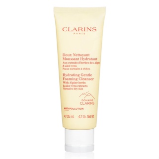 Clarins 克蘭詩 (嬌韻詩) - 高山草本＆蘆薈提取物保濕溫和泡沫潔面乳 - 中性至乾性皮膚