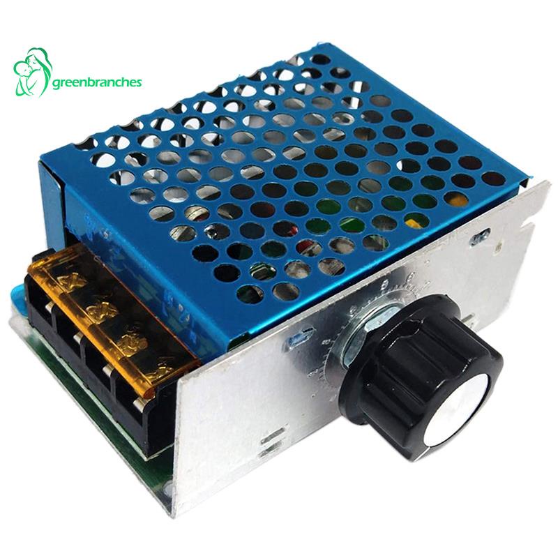 電機速度控制器 4000W 可調電壓調節器 SCR 大功率溫度調速器調光控制器