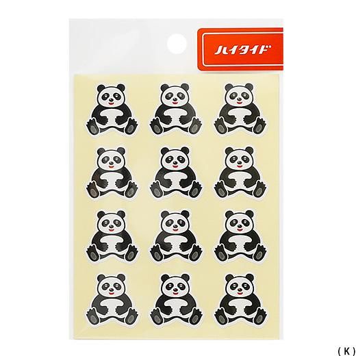 日本 HIGHTIDE New Retro 復古造型貼紙/ 熊貓 eslite誠品