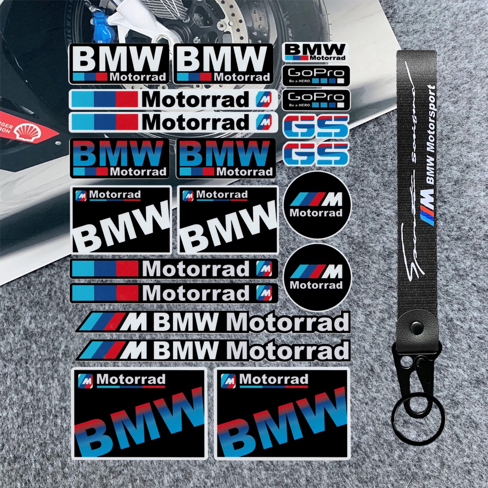 Bmw Motorrad Motorsport 反光徽章徽章貼紙貼花適用於 BMW 摩托車 [有現貨]