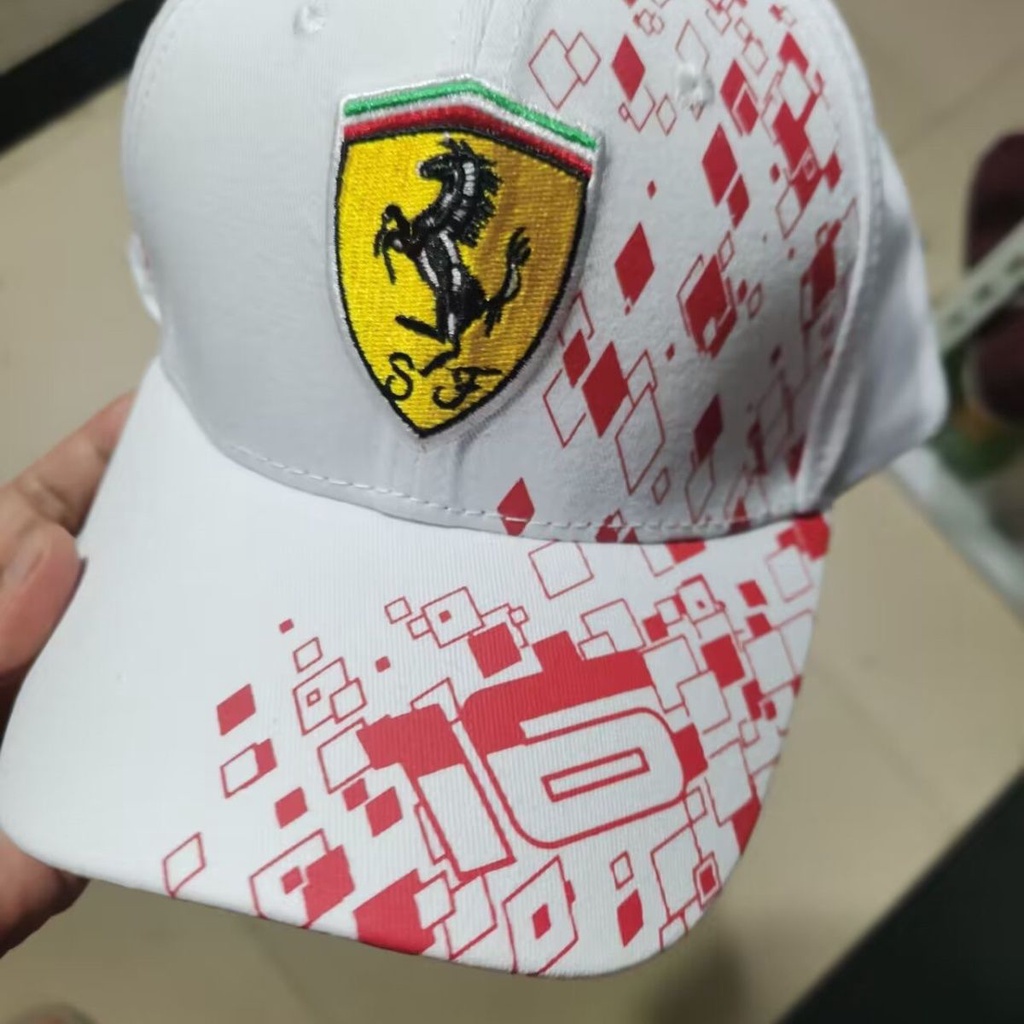 2023 新款 F1 賽車帽 Monaco-Leclerc 同款帽子弧形帽棒球帽