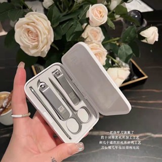 🌸臺灣熱賣🌸禮盒裝 德國雙人指甲刀 指甲銼 旅行便攜 指甲鉗 手腳指甲剪 套裝情侶