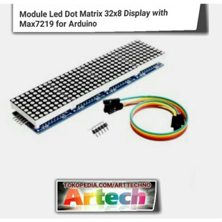 暢銷模組 Led Matrix 32x8 顯示器,帶 Max7219,適用於 Arduino