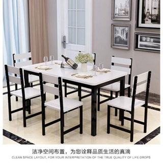 特價 餐桌椅組合 小吃 飯店餐桌 家用 小戶型桌子 速食桌椅 簡約現代飯桌