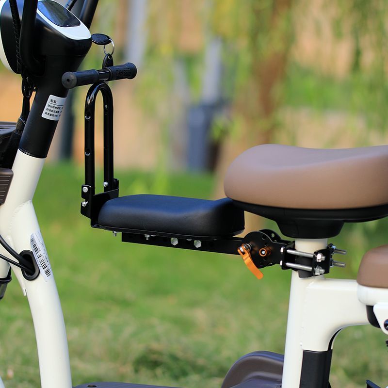 【耐用】電動腳踏車可摺疊前置加厚兒童座椅愛瑪雅迪哈囉新日樂思通用小座