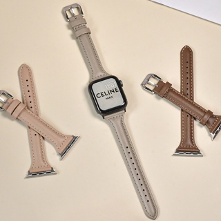 小蠻腰錶帶 Apple Watch真皮錶帶 iwatch錶帶8se7654321代 女士錶帶