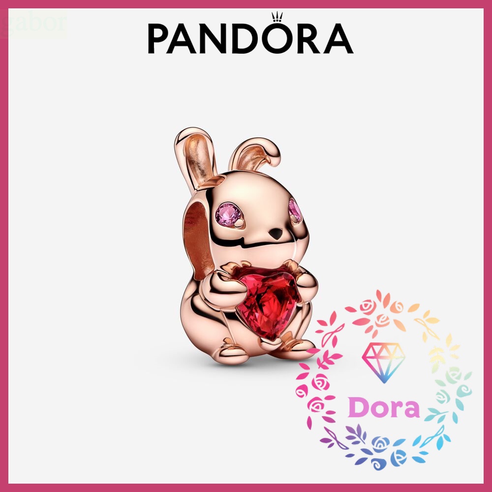 Dora Shop❤Pandora潘朵拉 兔年生肖串飾 情侶 祝福 輕奢 情人節 禮物 782471C01