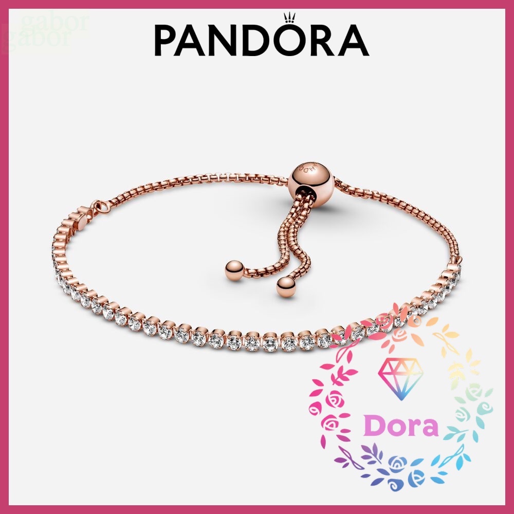 Dora Shop❤ Pandora 潘朵拉  璀璨網球手鍊  情侶 祝福 輕奢 情人節 禮物589375C01